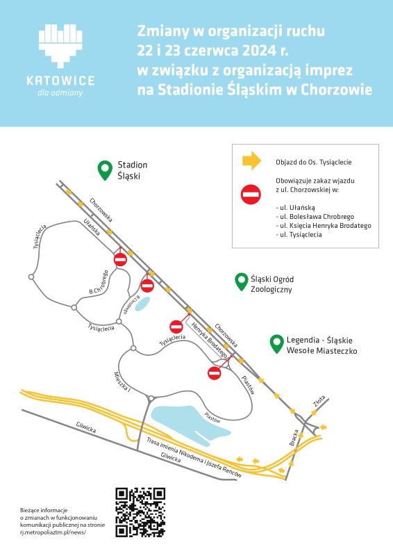 Organizacja ruchu na Stadionie Śląskim: Co należy wiedzieć?