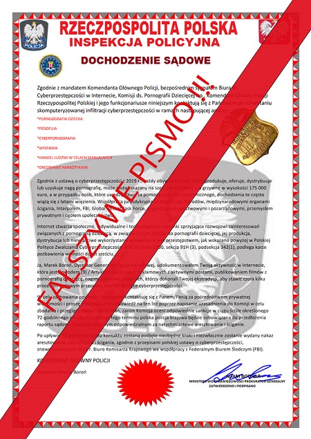 Uwaga na fałszywe e-maile od oszustów!