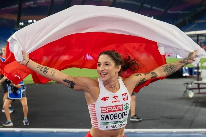 Ewa Swoboda wicemistrzynią Europy!