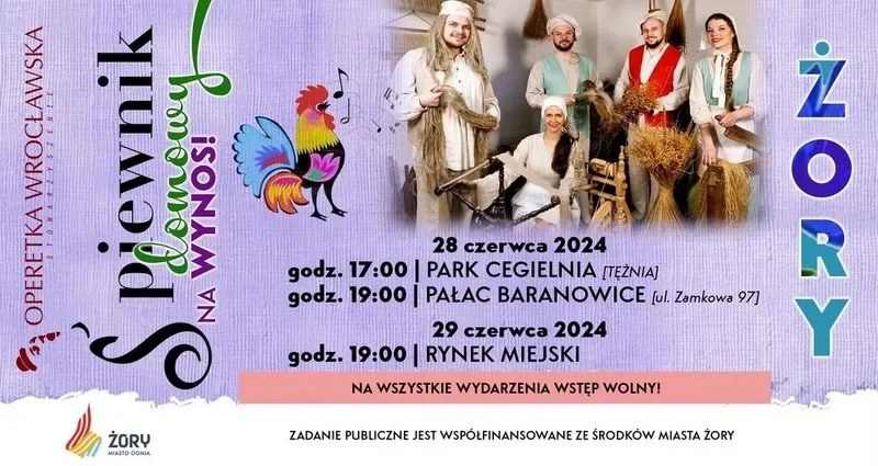 Śpiewnik domowy na WYNOS z Operetką Wrocławską już w najbliższy weekend!