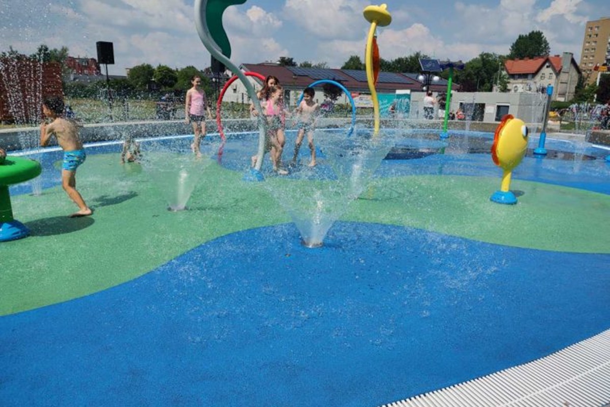 Rozpoczęto sezon na Wodnym Placu Zabaw!