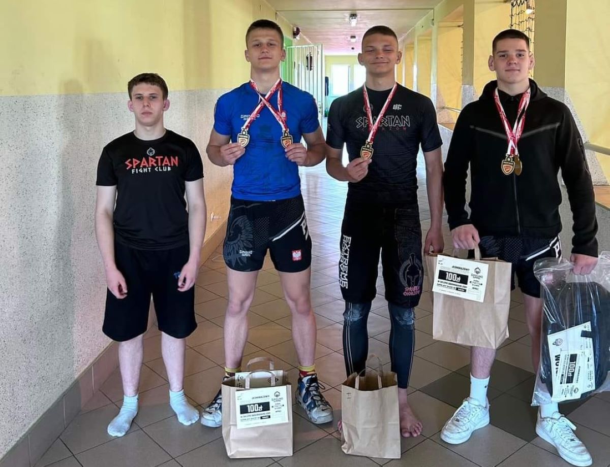 5 złotych medali dla młodych Spartan! Sukces podopiecznych GB Spartan