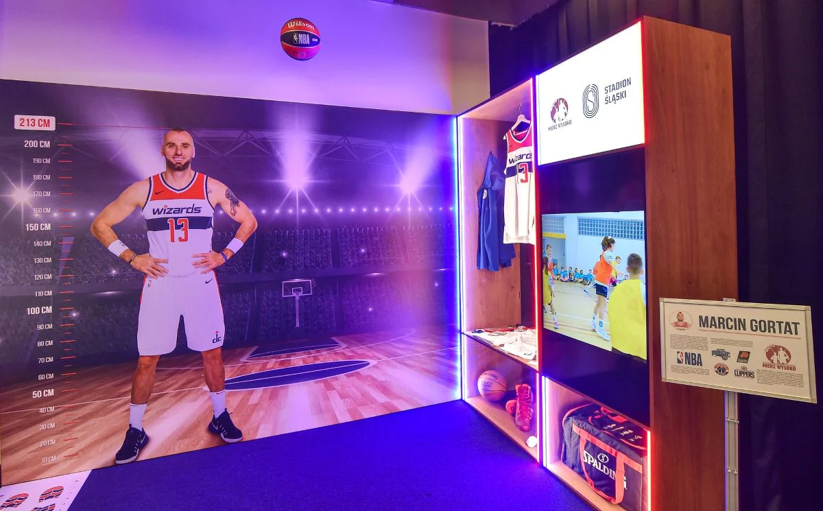 Pamiątki z kariery Gortata na Stadionie Śląskim - gratka dla fanów koszykówki!