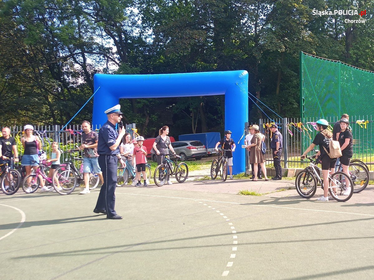 Akcja "Rowerowo i wakacyjnie bezpieczni"