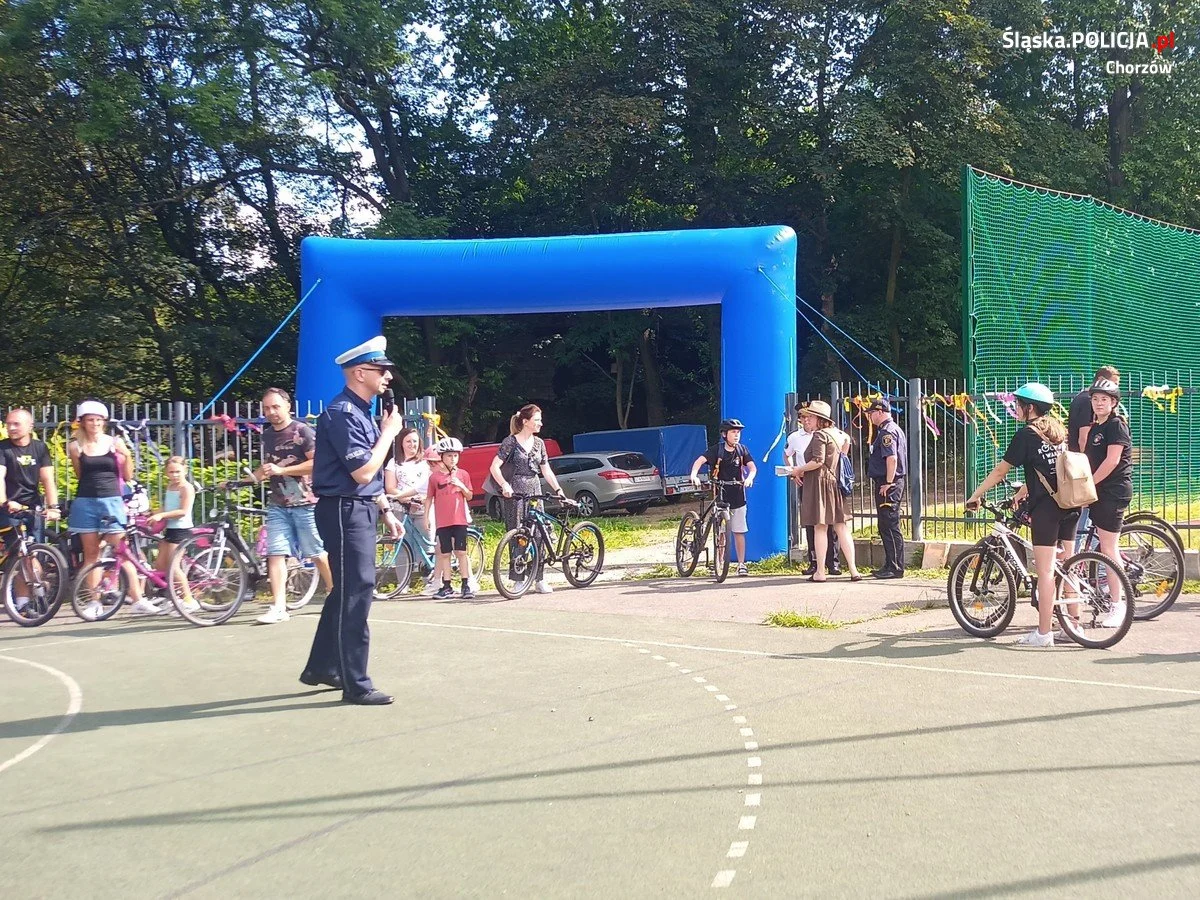 Akcja "Rowerowo i wakacyjnie bezpieczni"