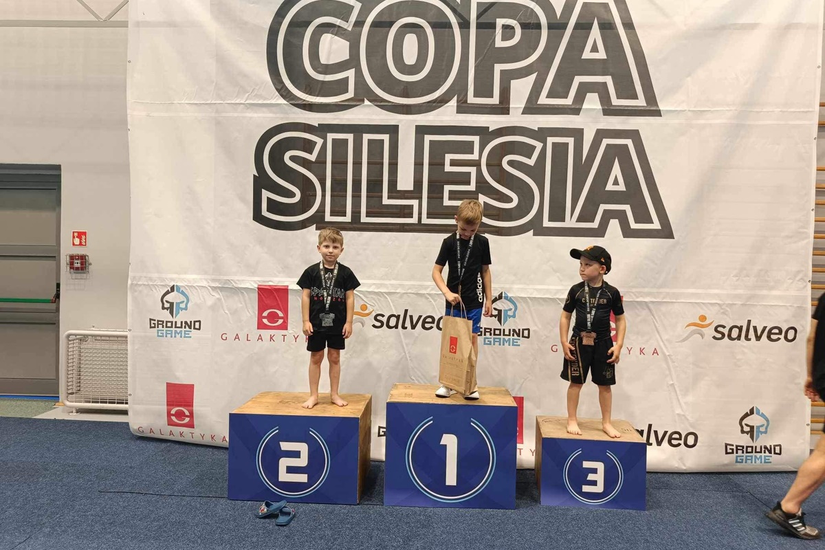 Młodzi wojownicy z GB Spartan Chorzów triumfują na zawodach COPA SILESIA GI & NO-GI!