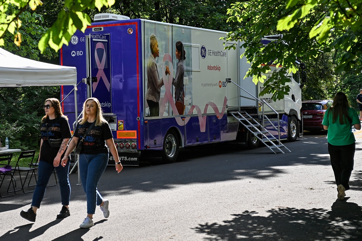 150 badań piersi pod Stadionem Śląskim!