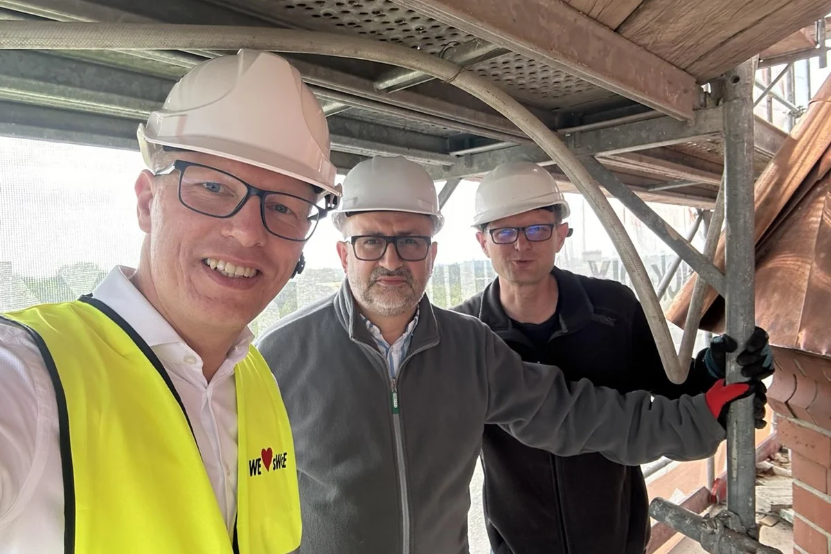 Renowacje Kościoła Ewangelickiego w Świętochłowicach postępują!