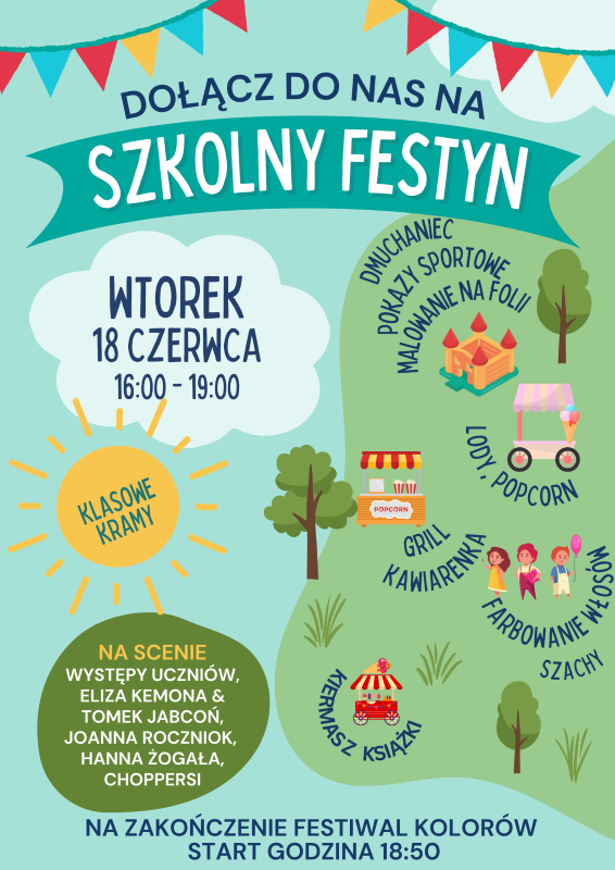 Występy, pokazy, gry i zabawy - Festyn Szkoły Podstawowej nr 17 już 18 czerwca!
