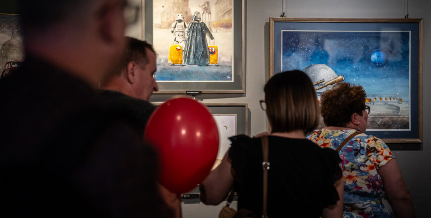 "Tam i nazod" – wystawa akwareli Grzegorza Chudego do końca tygodnia w Galerii MOK