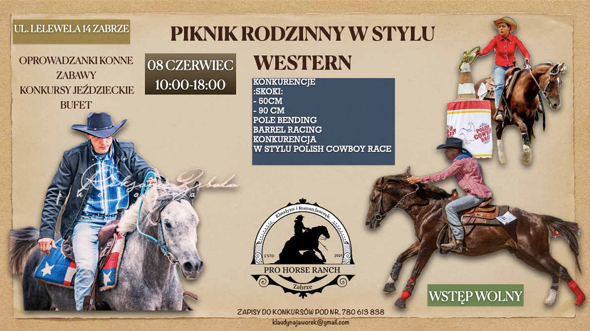 Już jutro rodzinny piknik w stylu western!
