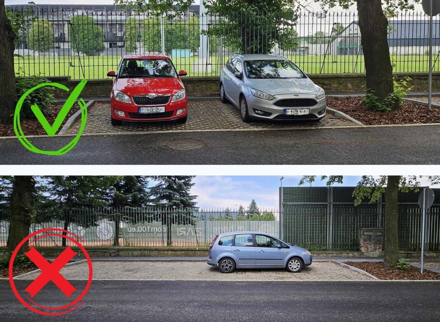 Mieszkańcy ul. Chłopskiej apelują: "Parkując, myślcie również o innych, nie tylko o sobie"