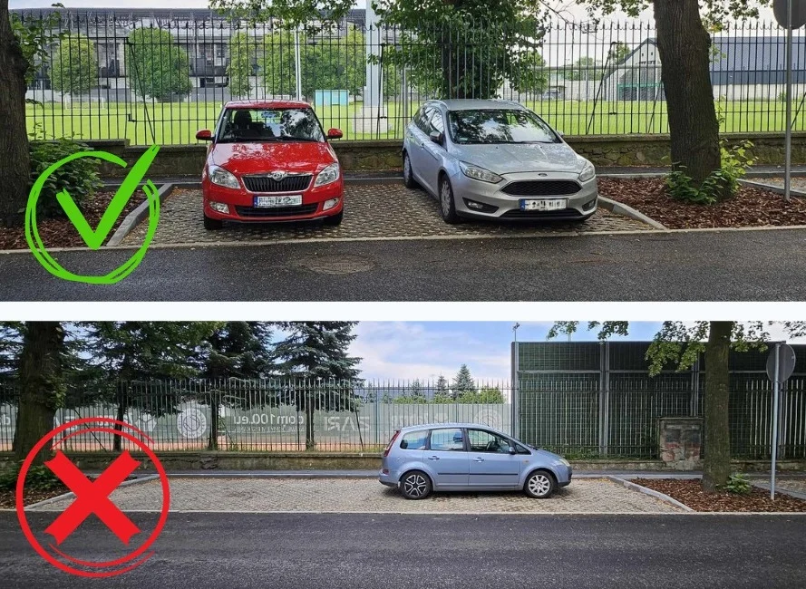 Mieszkańcy ul. Chłopskiej apelują: "Parkując, myślcie również o innych, nie tylko o sobie"