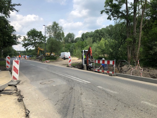 Łącznik ul. Kossaka i Drzymały – już wkrótce otwarcie!