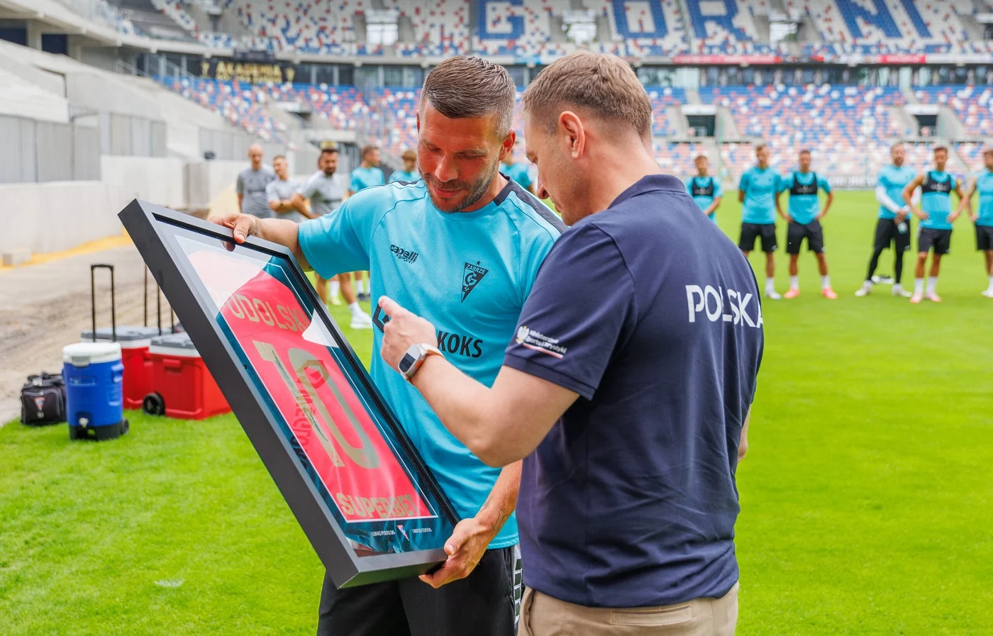 Minister sportu i turystyki Sławomir Nitras z wizytą w Zabrzu [FOTO]