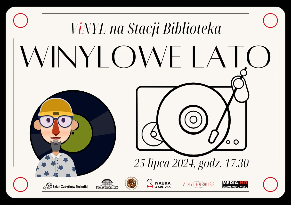 Winylowe lato - Vinyl na Stacji Biblioteka