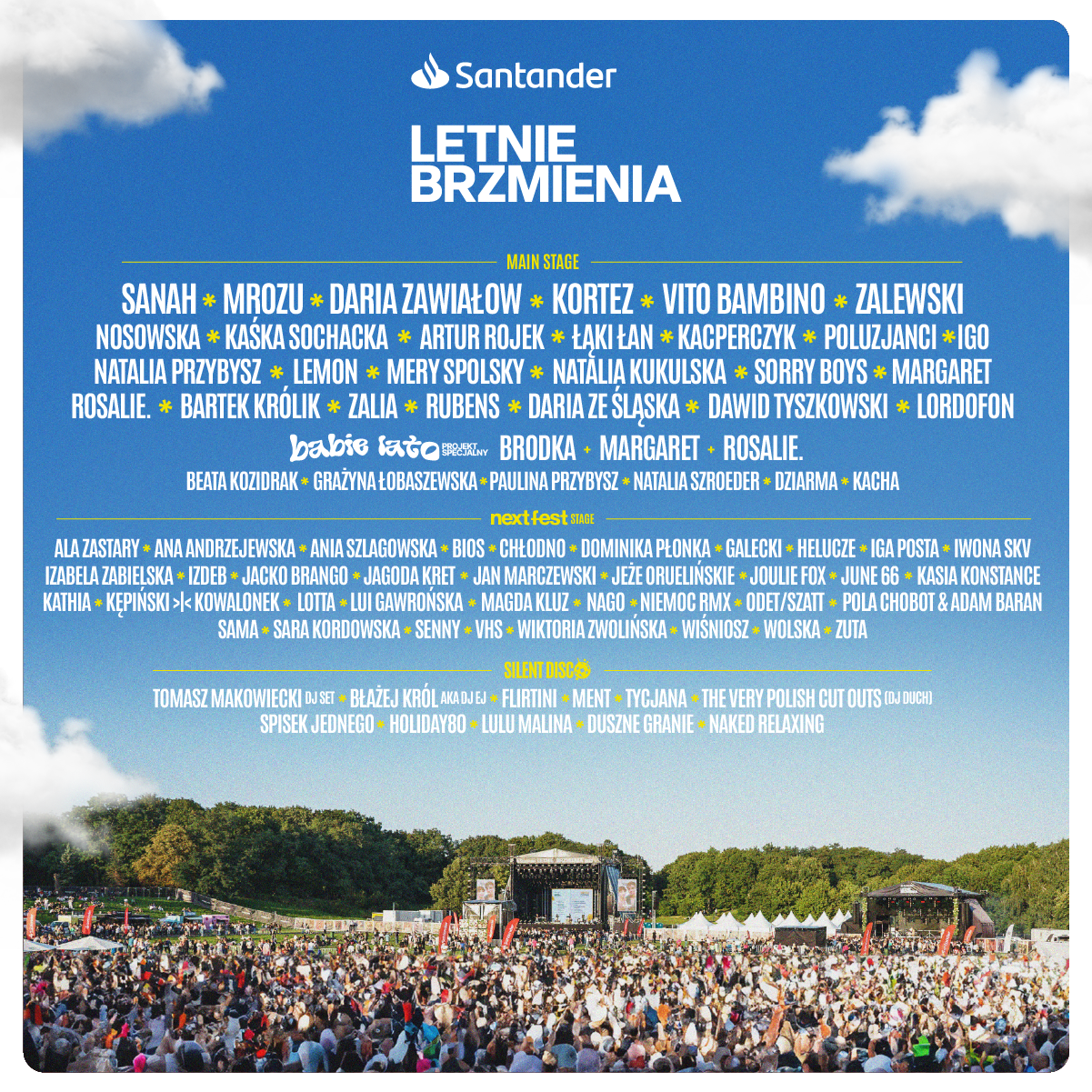 Będzie się działo w Katowicach! Santander Letnie Brzmienia już za moment!