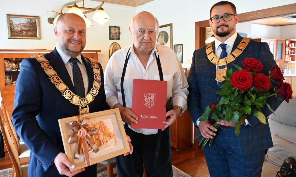 Andrzej Stania otrzymał tytuł „Zasłużony dla Miasta Ruda Śląska”