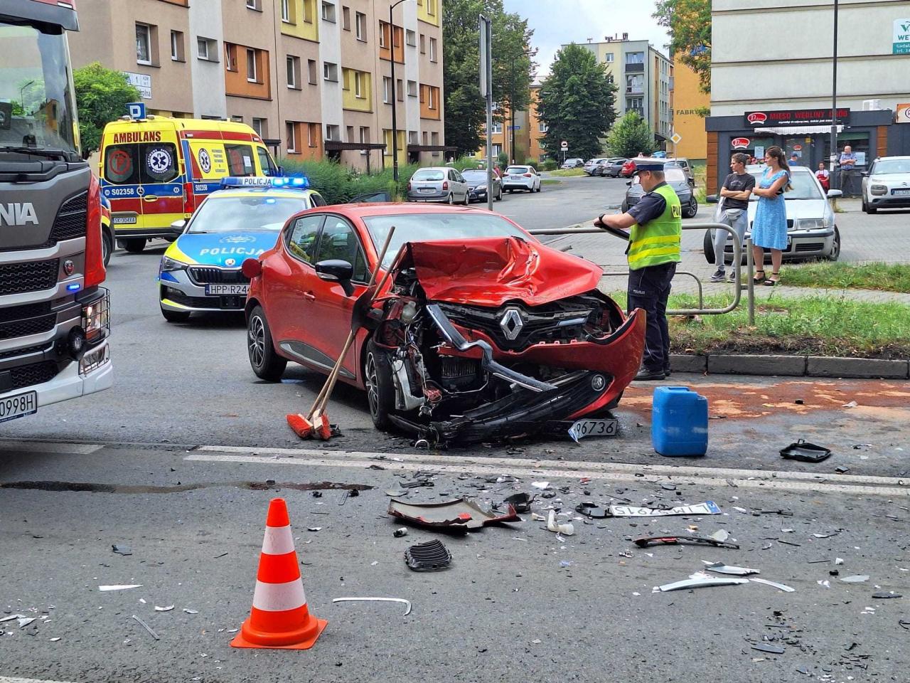 Kolizja na Karola Goduli 11