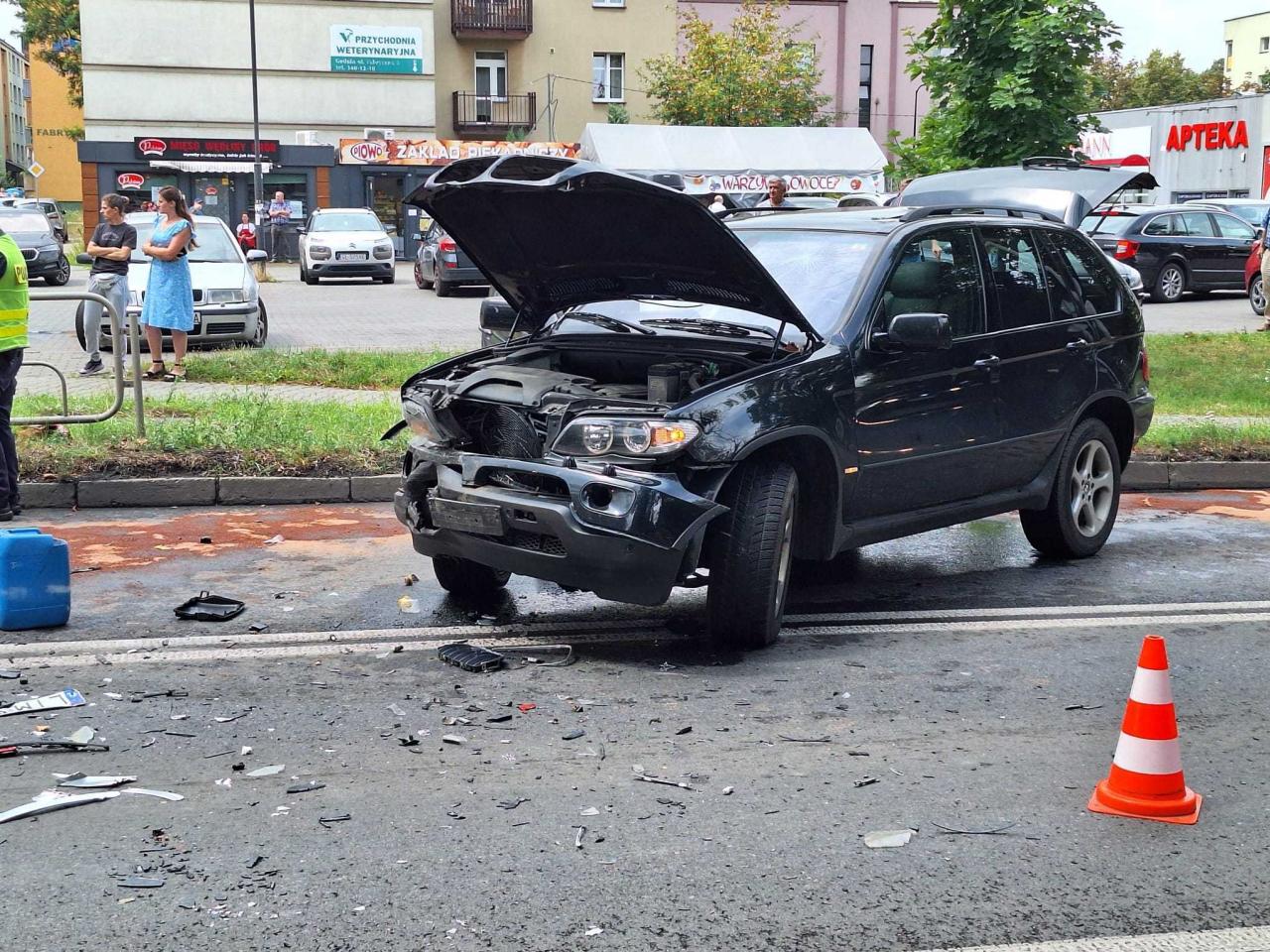 Kolizja na Karola Goduli 12