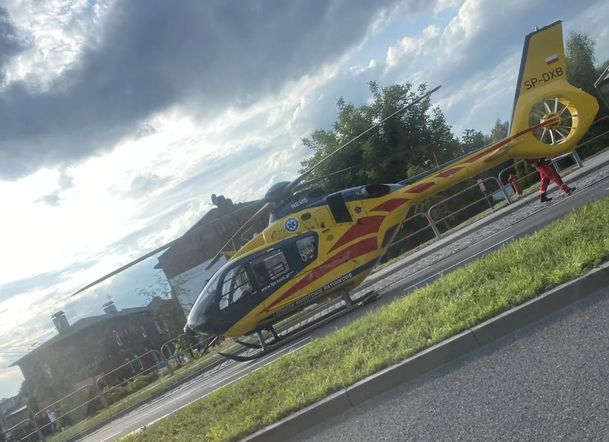 Próba ochłodzenia w stawie zakończyła się ratowaniem