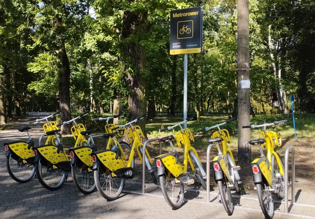 Ruda Śląska uruchamia Metrorower. 525 rowerów w 54 stacjach [CENNIK, LISTA STACJI]
