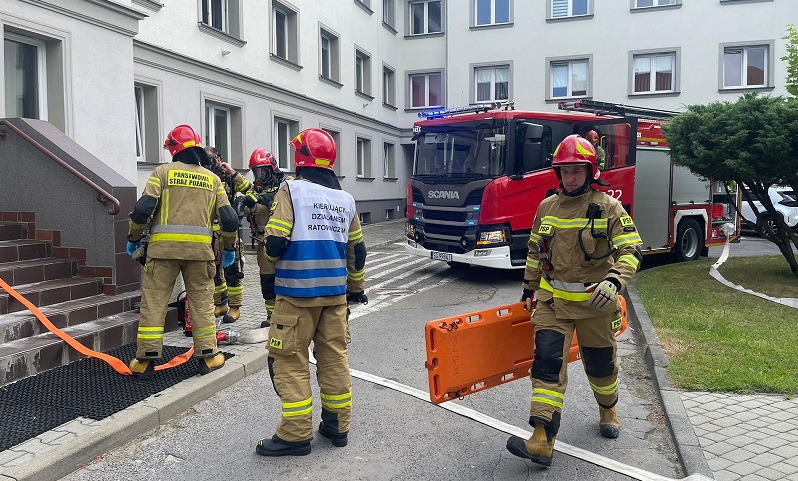 W Urzędzie Miejskim w Pyskowicach przeprowadzono próbną ewakuację!
