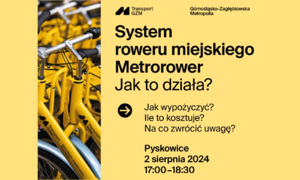Metrorowery w Pyskowicach!