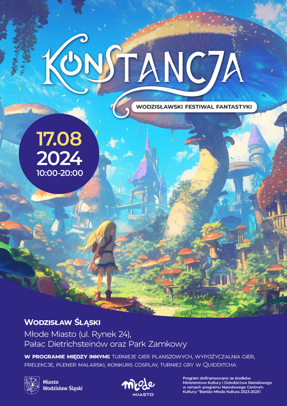 Pierwszy Festiwal Fantastyki w Wodzisławiu Śląskim już 17 sierpnia!