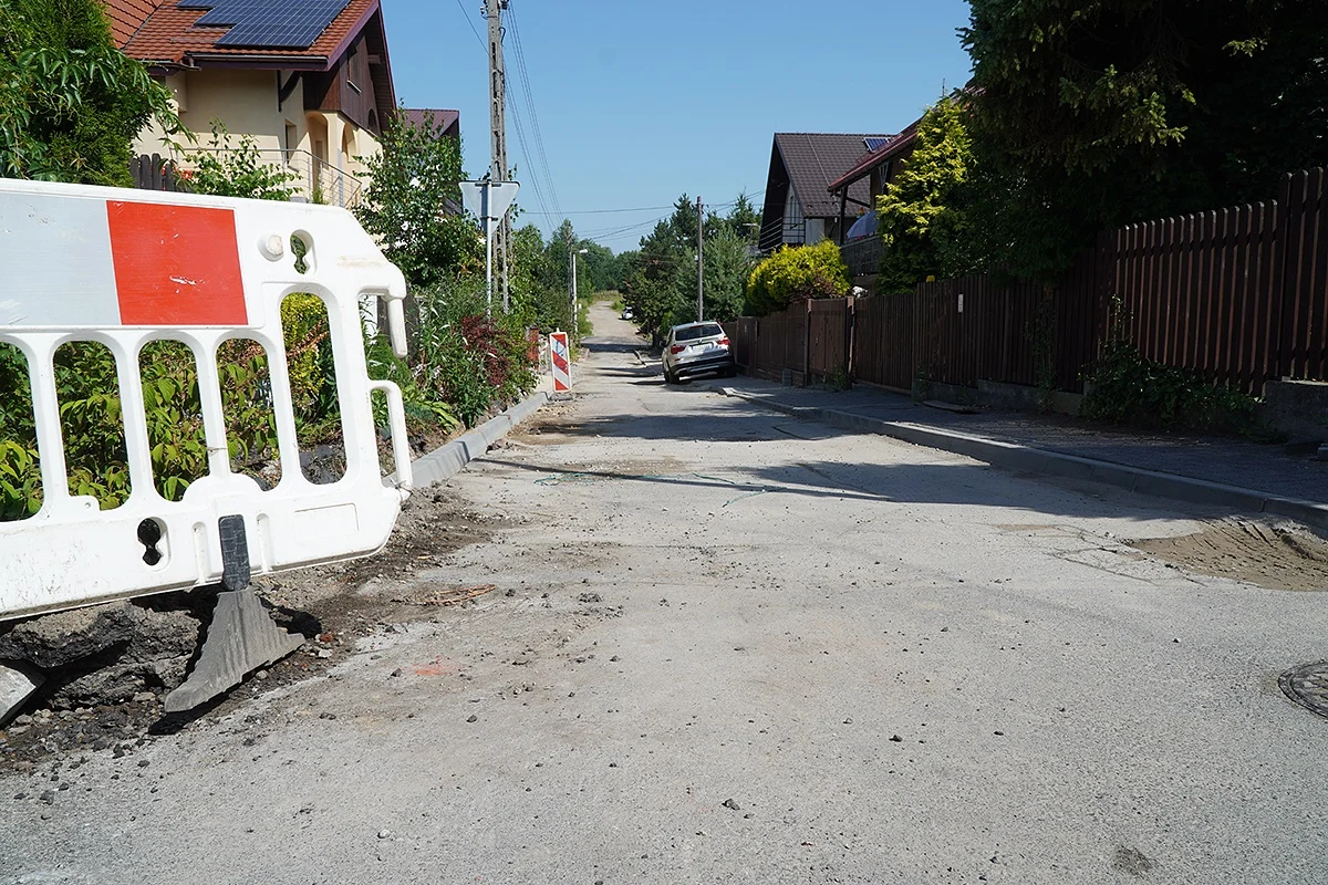 Remonty ulic na Ptasim Osiedlu