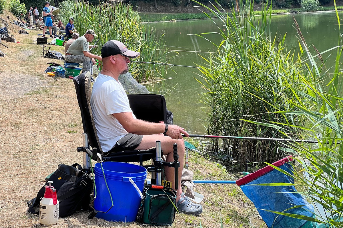 Zawody wędkarskie w Siemianowicach: Zdzisław Lange zdobywa Puchar Prezydenta