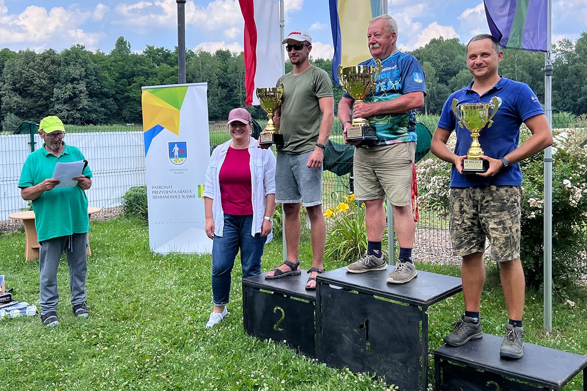 Zawody wędkarskie w Siemianowicach: Zdzisław Lange zdobywa Puchar Prezydenta