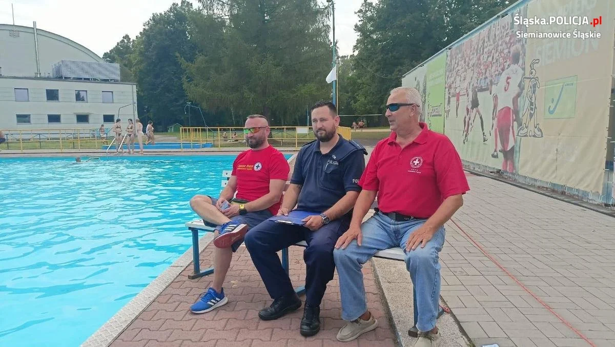 Siemianowiccy policjanci i ratownicy wodni przeprowadzili działania profilaktyczne