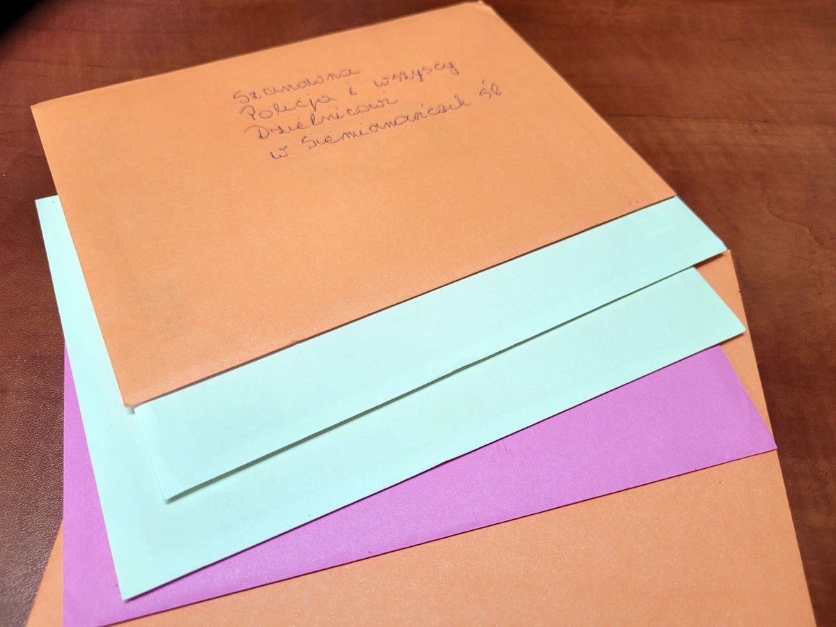 Siemianowiczanka podziękowała policjantom za pomoc