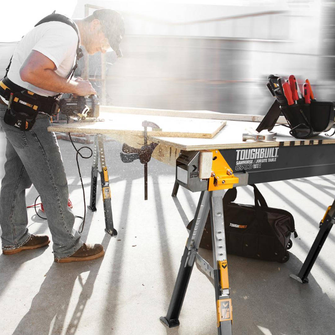 ToughBuilt TB C700 – idealne kozły dla profesjonalistów oraz zapalonych majsterkowiczów