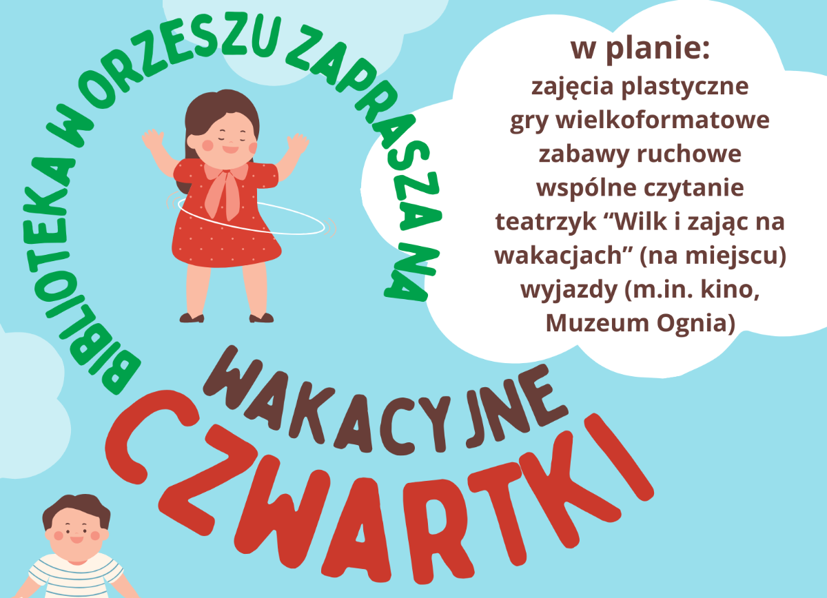 Wakacyjne zajęcia dla dzieci w Orzeszu