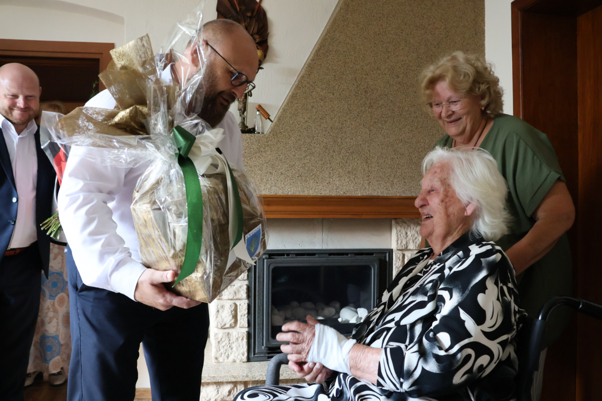 100. urodziny mieszkanki Zgonia