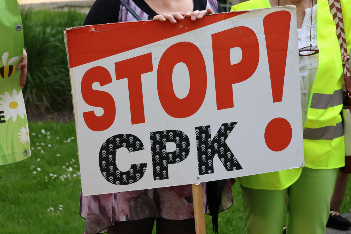 Śląski protest przeciwko CPK