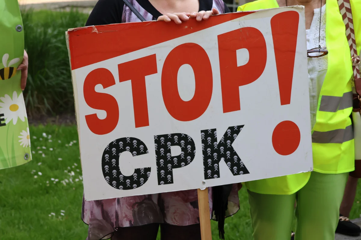 Śląski protest przeciwko CPK