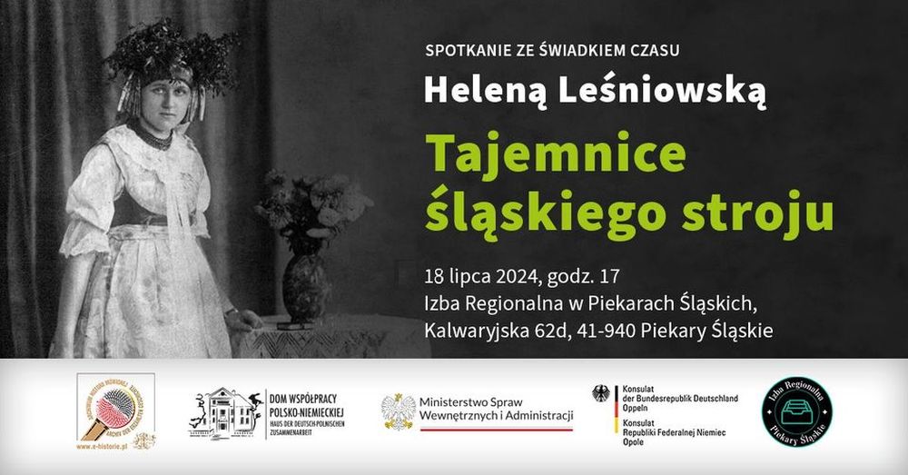 Posłuchaj o stroju śląskim w Izbie regionalnej w naszym mieście