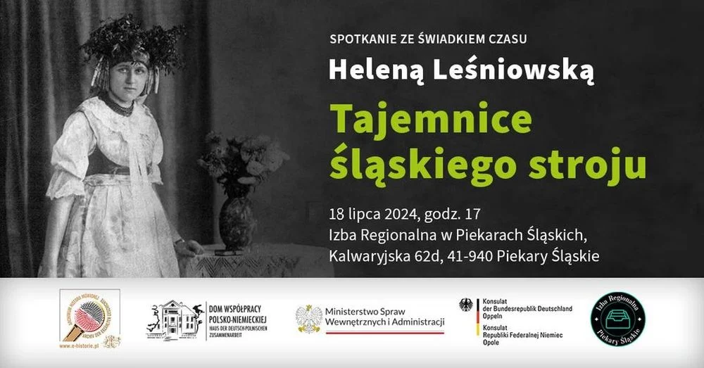 Posłuchaj o stroju śląskim w Izbie regionalnej w naszym mieście