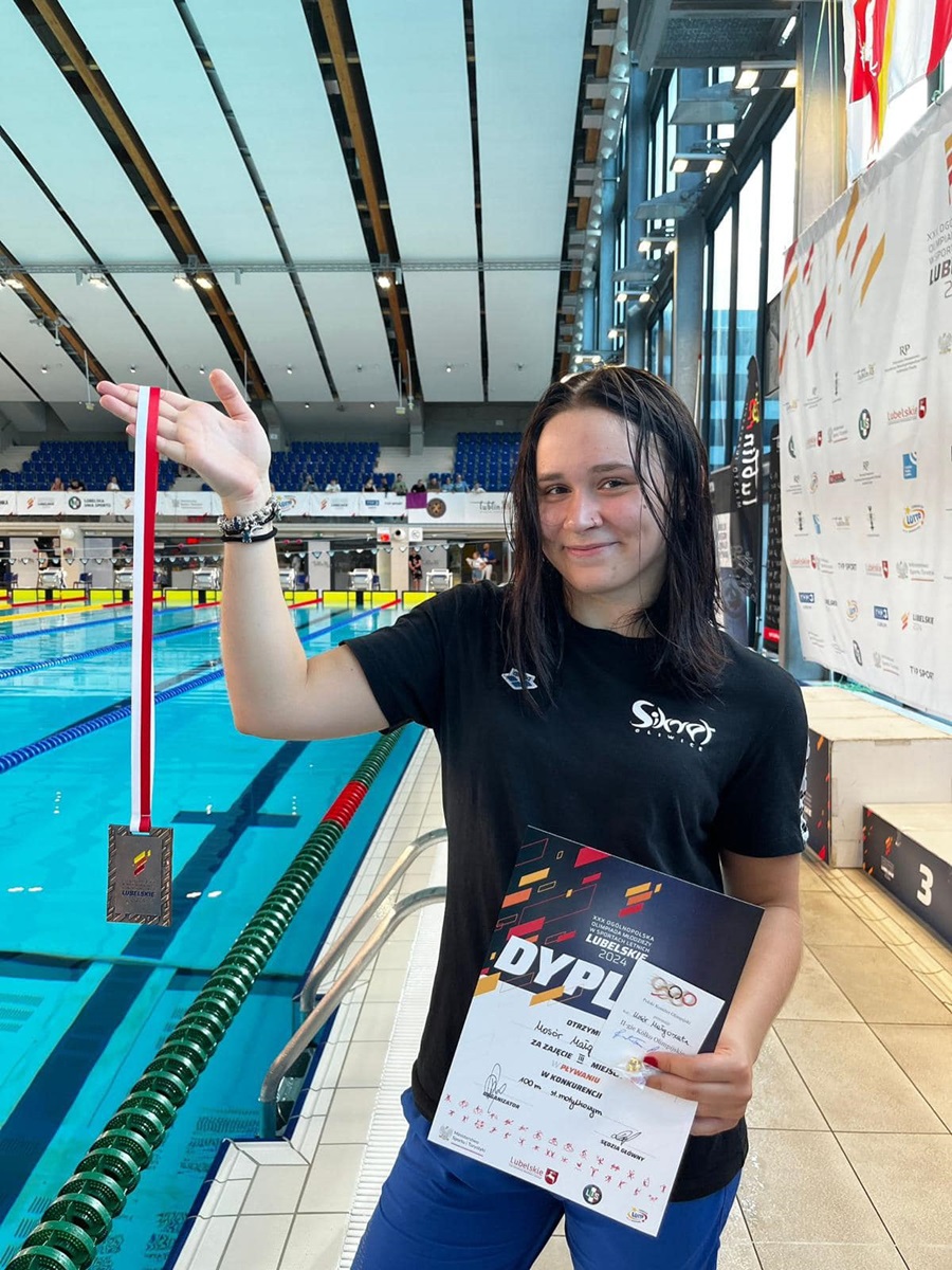 Pływacy „Sikretu” na podium Mistrzostw Polski juniorów