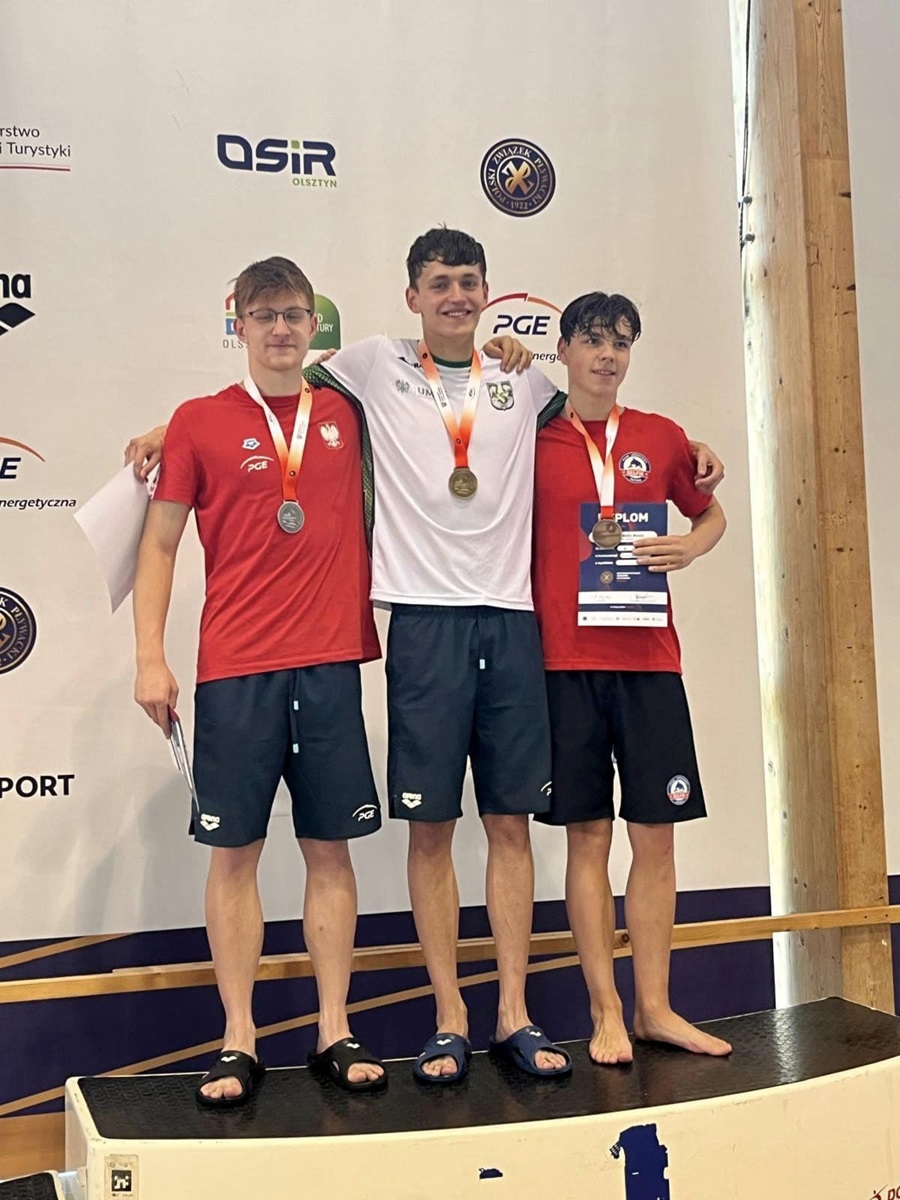 Pływacy „Sikretu” na podium Mistrzostw Polski juniorów