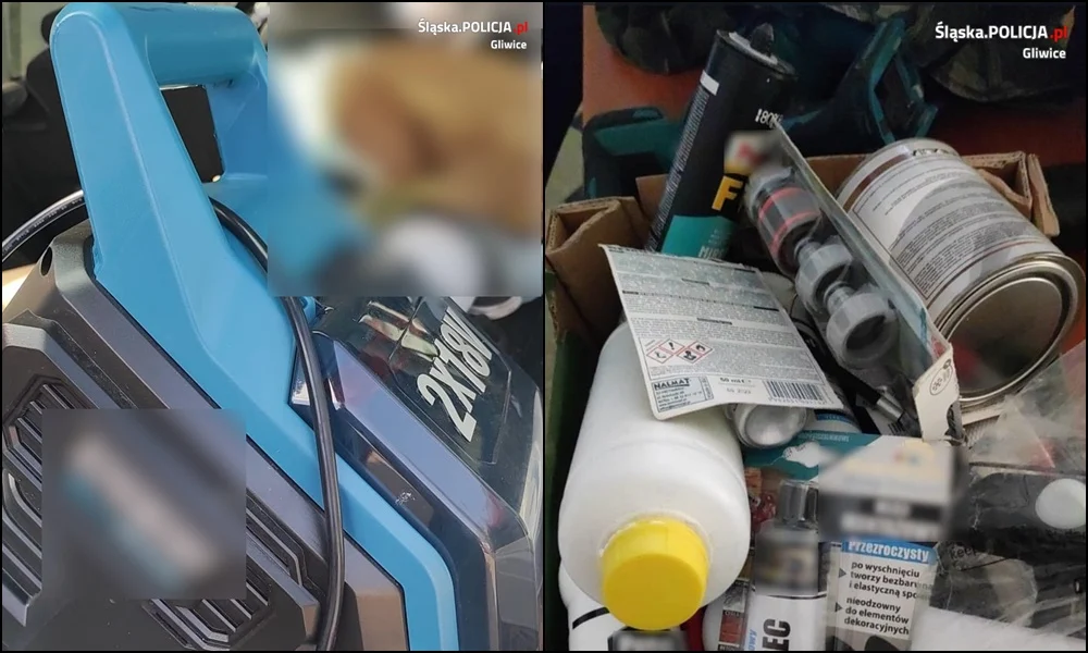 Gliwiccy kryminalni zatrzymali sprawcę kradzieży z włamaniem 