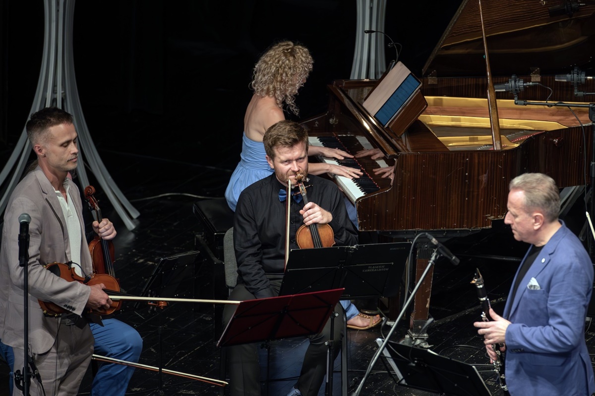 Maciej Zakościelny i Kwintet Śląskich Kameralistów otwarli BCKino plenerowe [GALERIA]