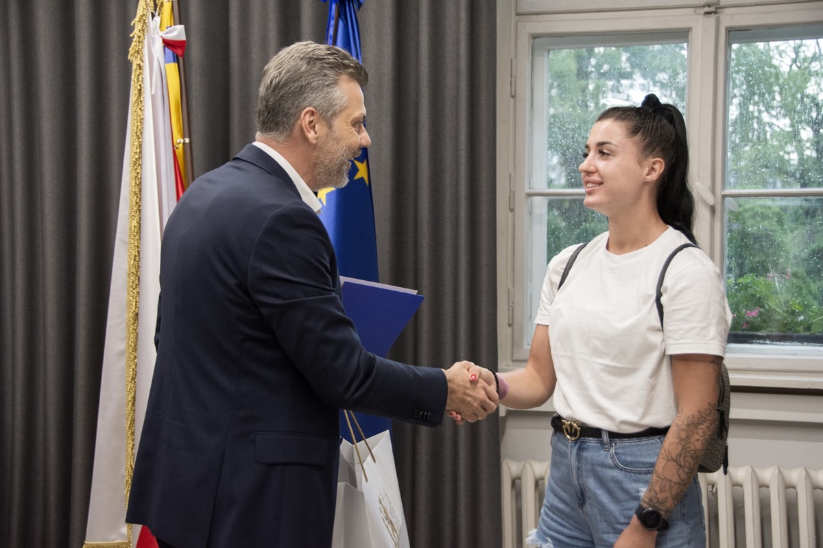 Magdalena Stefanowicz otrzymała gratulacje za kwalifikację olimpijską