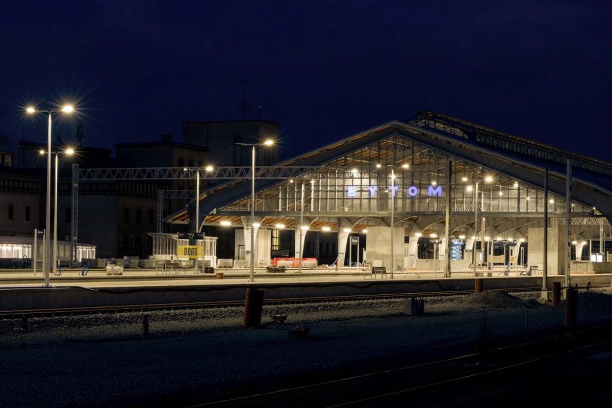 Zbliża się koniec prac nad halą peronową PKP w Bytomiu