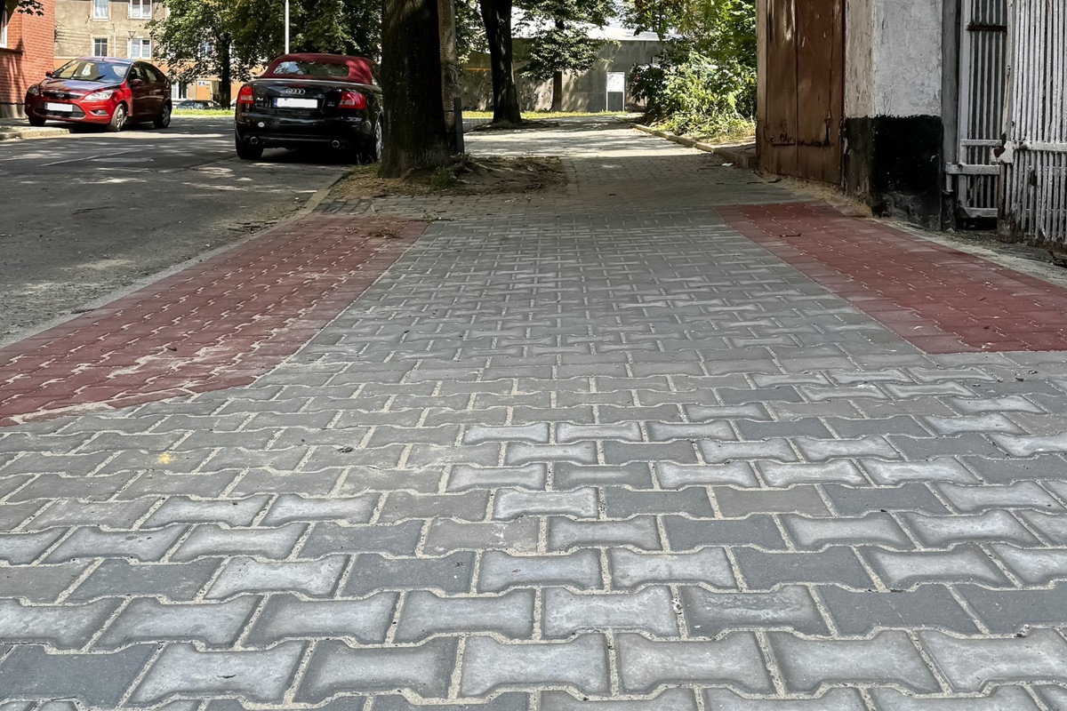 Przebudowa chodników Łagiewniki, Rozbark i Śródmieście 21