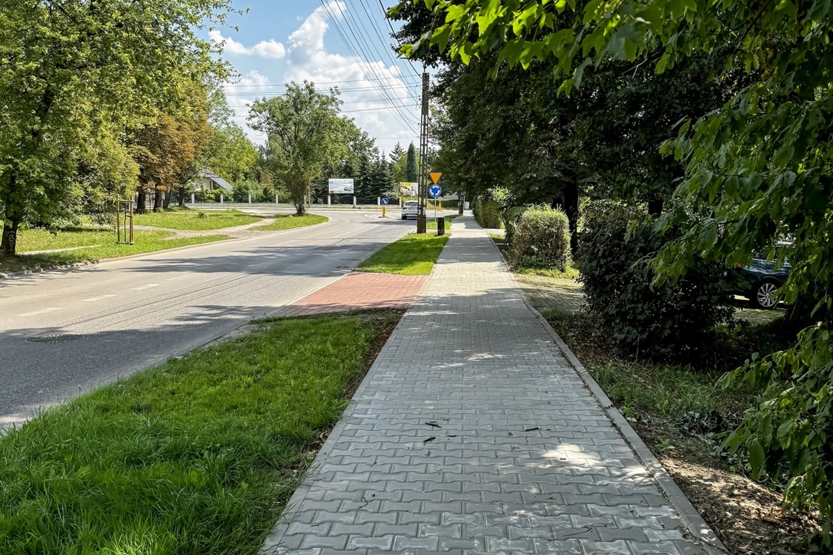 Przebudowa chodników Łagiewniki, Rozbark i Śródmieście 28