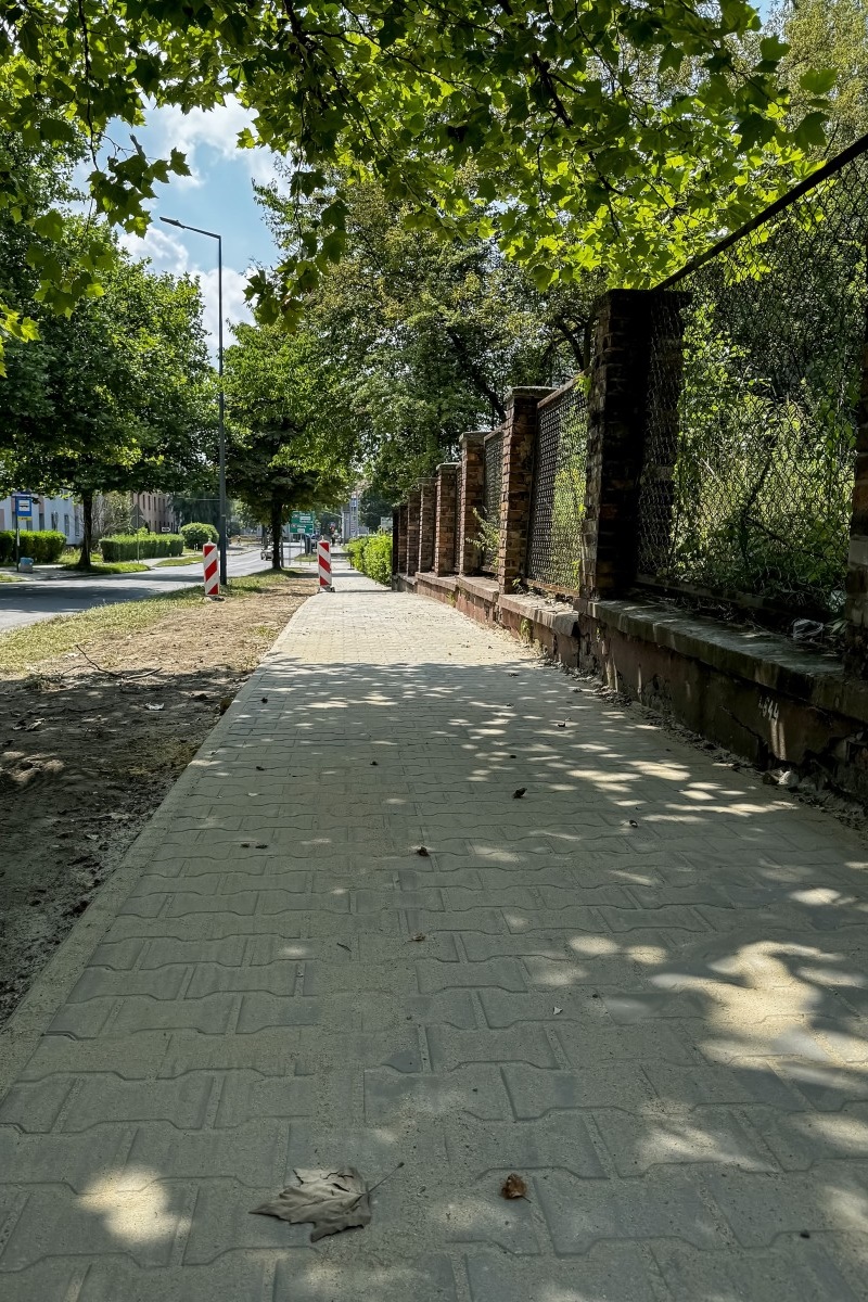 Przebudowa chodników Łagiewniki, Rozbark i Śródmieście 32